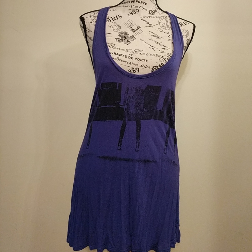 Graphic tank top